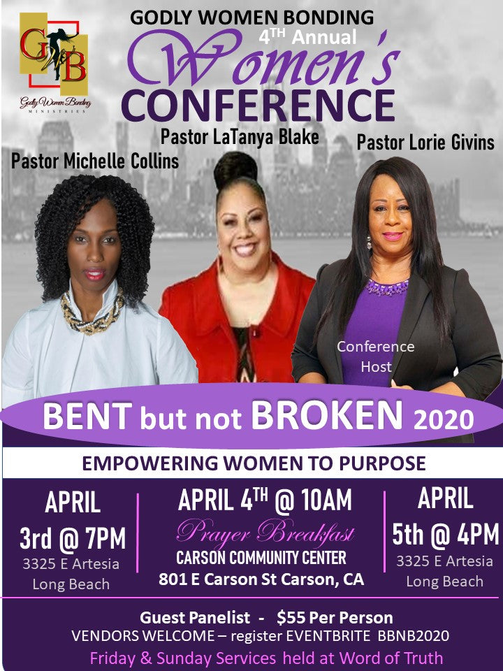 Bent But not Broken Conference 2026 - Coming Soon